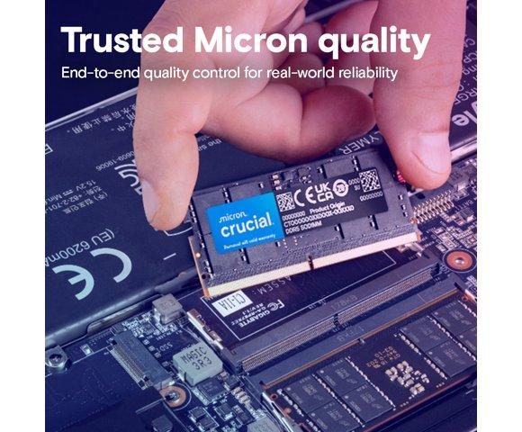 Crucial 16GB DDR5-5600 SODIMM RAM - slika 5