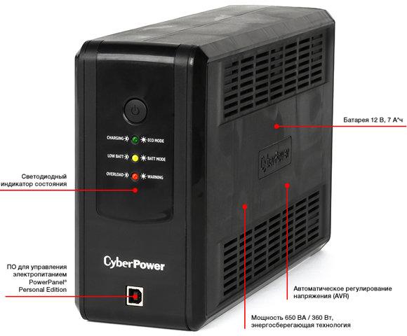 CyberPower UT650EG - slika 3