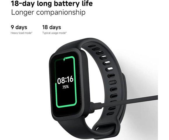 XIAOMI Mi Smart Band 9 Active Beige White smartwatch - slika 2