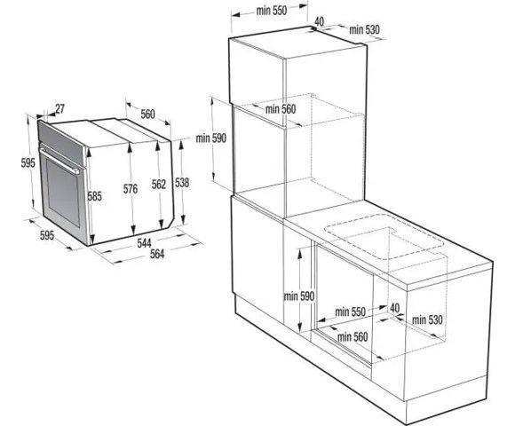 Gorenje BOP6737E02BK ugradna pećnica - slika 8
