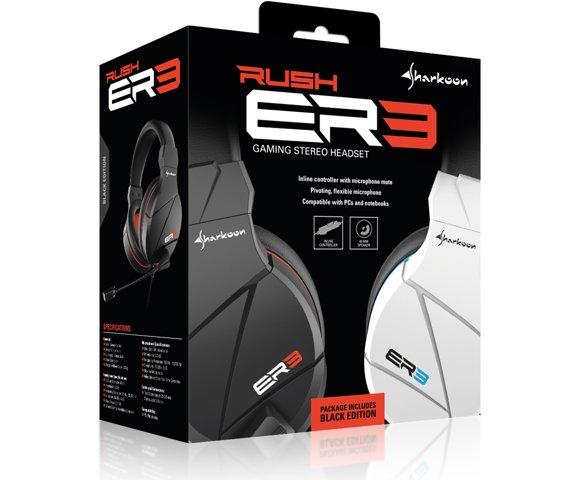 SHARKOON Rush ER3 white - slika 3