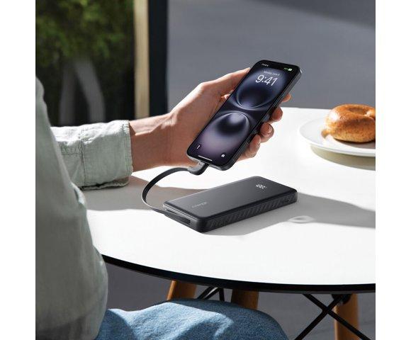 Anker Zolo Power Bank (10K, 22.5W) Black - slika 4