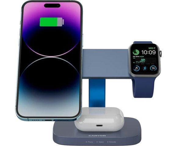 Canyon Hexagon 310 Blue stanica za bežično punjenje - slika 5