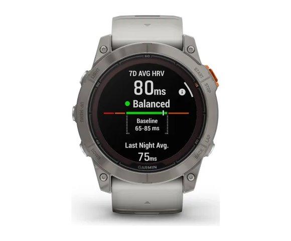 Garmin fenix 7X Pro Sapphire Solar Edition 51mm - Titanium Fog Gray - slika 9