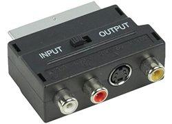 E-GREEN Scart - 3xRCA + S-Video