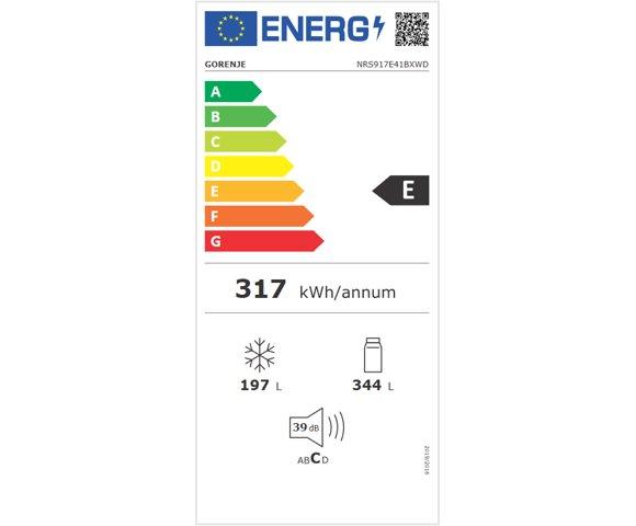 Gorenje NRS917E41BXWD side-by-side frižider - slika 2