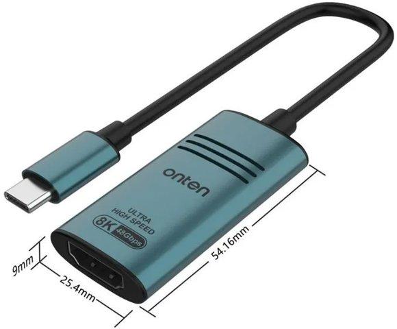 ONTEN UC981 USB-C na HDMI Adapter - slika 5