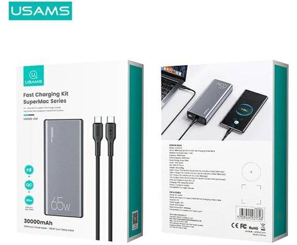 USAMS P59 30000mAh 65W powerbank - slika 8