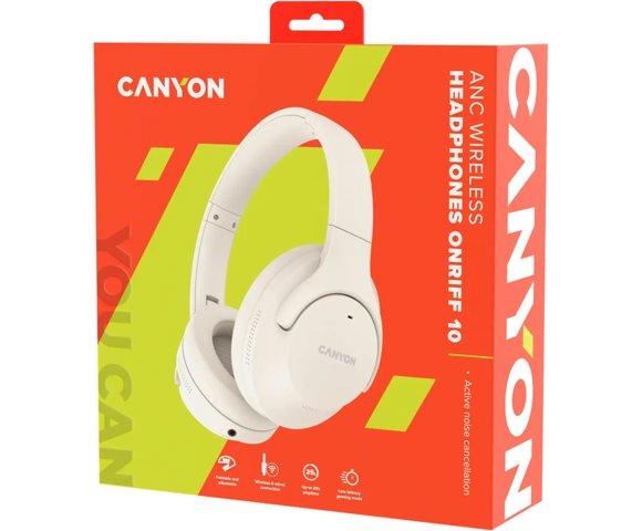 Canyon OnRiff 10 ANC Beige bežične slušalice - slika 6