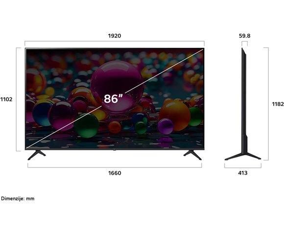 LG 86UA75006LA televizor - slika 3