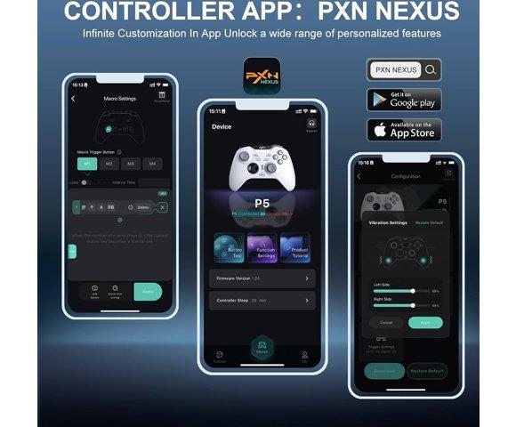 PXN P5 White gamepad - slika 6