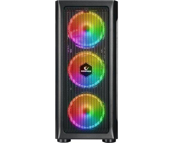 Rampage PROLIX Mesh Black kućište - slika 3
