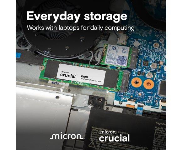 Crucial E100 2TB M.2 SSD - slika 5