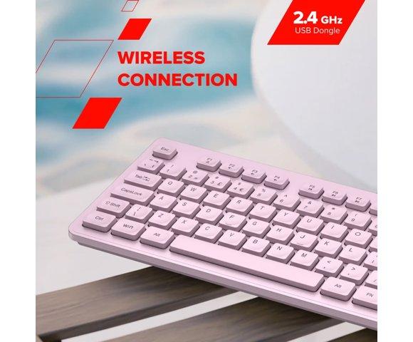 Canyon HKB-W01 Grey tastatura - slika 7