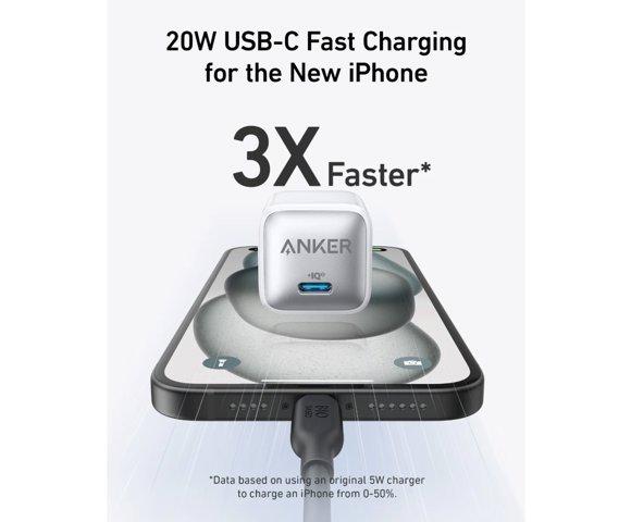 Anker Nano Charger (45W) White - slika 2