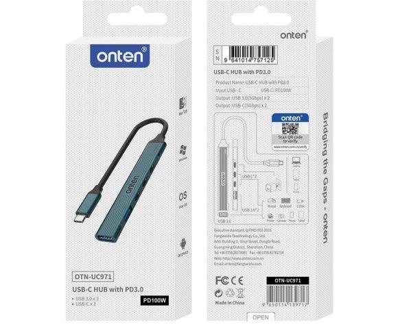 Onten UC971 USB Type-C Hub - slika 5
