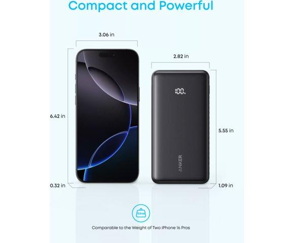 Anker Zolo Power Bank (20K, 22.5W, USB-C Cable) - slika 6