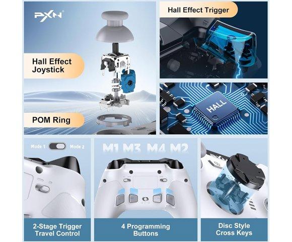 PXN P5 White gamepad - slika 2