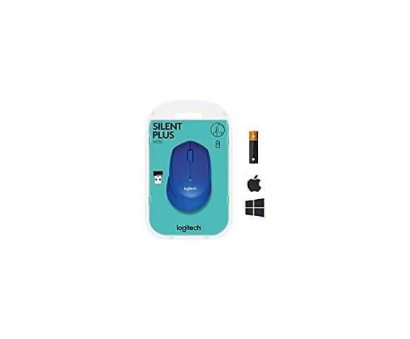 Logitech M330 SILENT PLUS  plavi - slika 4