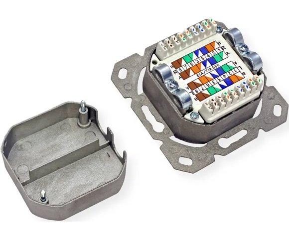 Secomp VALUE Cat.6A (Class EA) ugradna RJ45 utičnica - slika 7