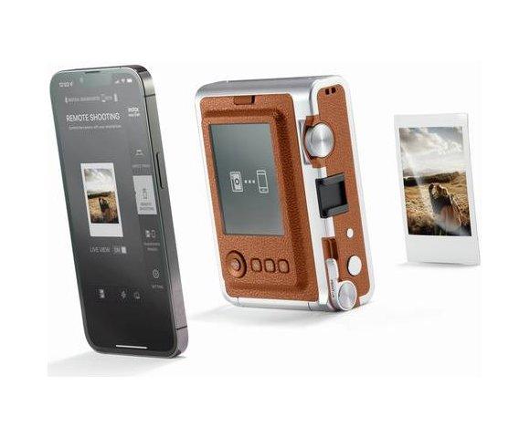 Instax Mini Evo Type-C Brown instant fotoaparat - slika 5