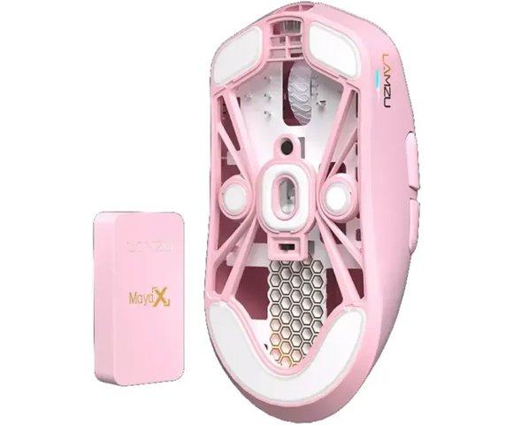 Lamzu Maya X Light Pink gaming miš - slika 3