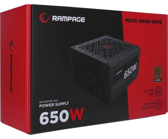 Rampage MATE M650-80PB napajanje - slika 6