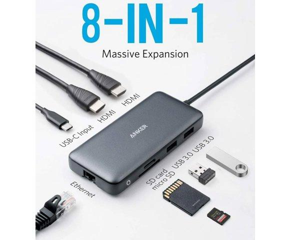 Anker 553 USB-C Hub (8-in-1) - slika 2