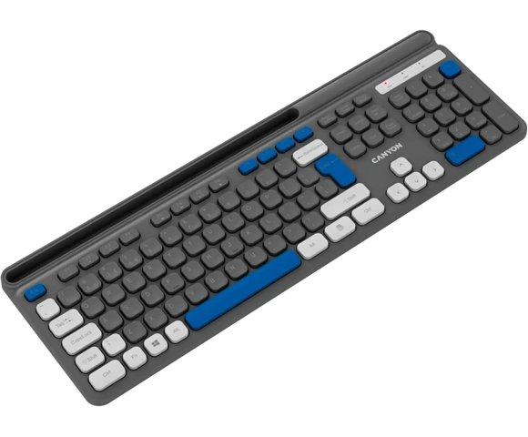 Canyon HKB-W03 Grey bežična tastatura - slika 3