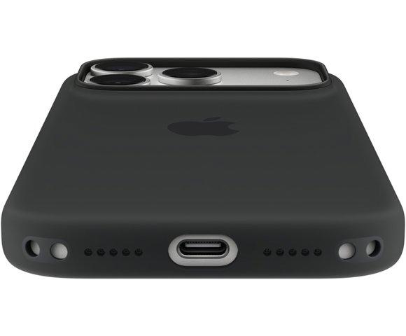 Apple iPhone 18 Pro Silicone MagSafe futrola - Black - slika 6
