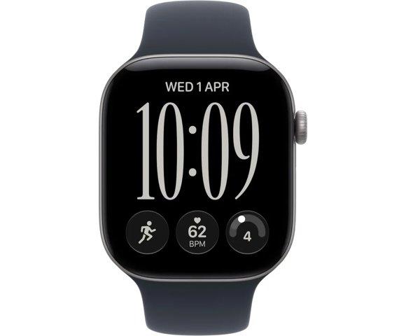 Apple Watch S12 GPS 42mm Black (Black Sport Band) S / M - slika 2