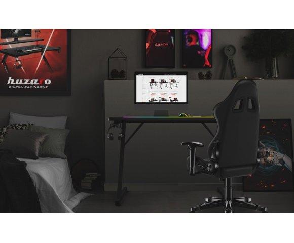 Huzaro Hero 1.8 Black gaming sto - slika 9