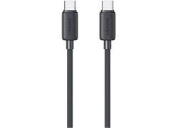 USAMS Type-C Black 1m kabl