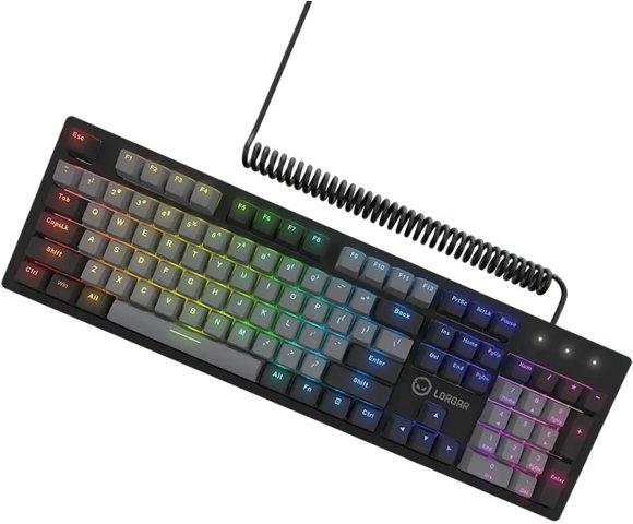Lorgar Advanced Azar 514 Black gaming tastatura - slika 2