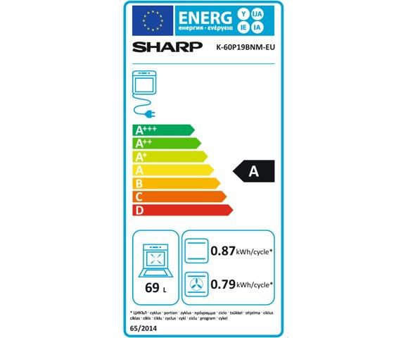 SHARP K-60P19BNM ugradna pećnica - slika 2
