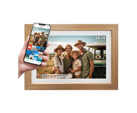 DENVER PFF-1042LWMK2 Light wood digitalni ram - slika 2