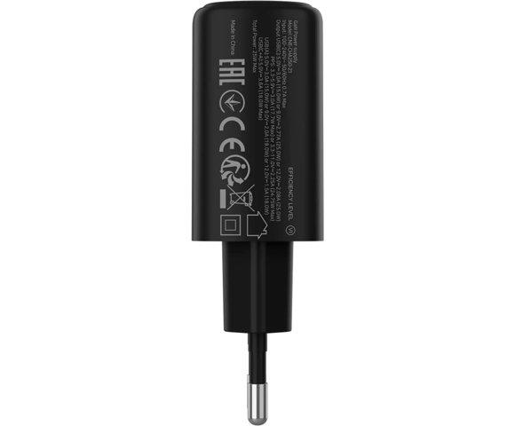 Canyon OnCharge USB-A/C 250 Black punjač - slika 3
