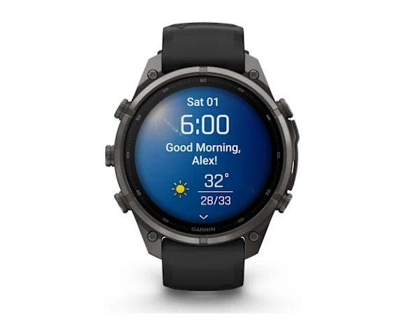 GARMIN Fenix 9 Pro 47mm DLC Titanium Carbon Grey smartwatch - slika 10