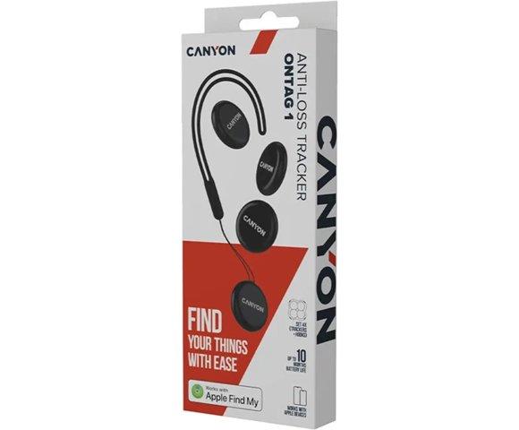 Canyon OnTag 1 Black (4-pack) uređaj za praćenje stvari - slika 6