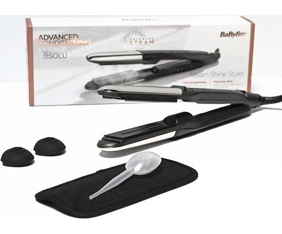 BaByliss Stream Shine 2-u-1 ST496E pegla na paru - slika 5
