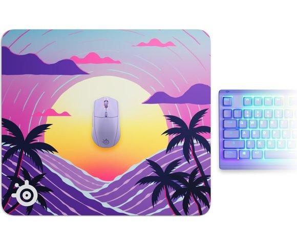 SteelSeries QcK L Neon Sunset podloga - slika 3