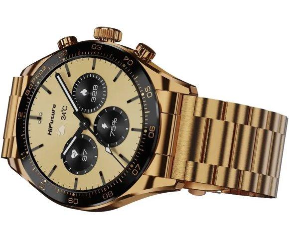 HiFuture Go Pro2 Black Gold smartwatch - slika 2