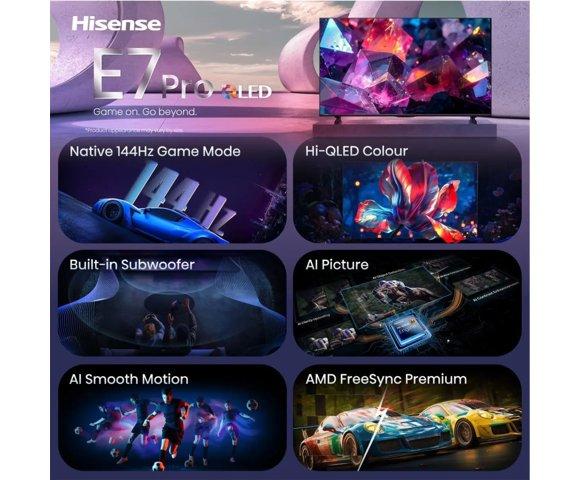 HISENSE 100E7S PRO Hi-QLED Smart TV 4K 144 Hz - slika 3