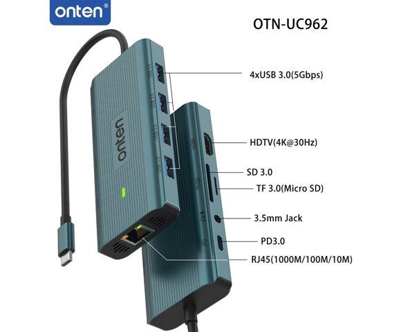 Onten UC962 USB hub - slika 2
