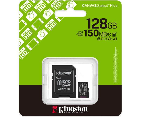 Kingston Canvas Select Plus Gen3 128 GB memorijska kartica - slika 4