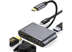 E-GREEN HDMI+VGA+ 3.0 USB + tip C