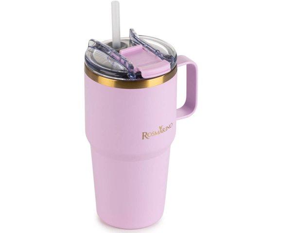 Rosmarino MegaCup 580ml Rozo-Zlatni termos - slika 9