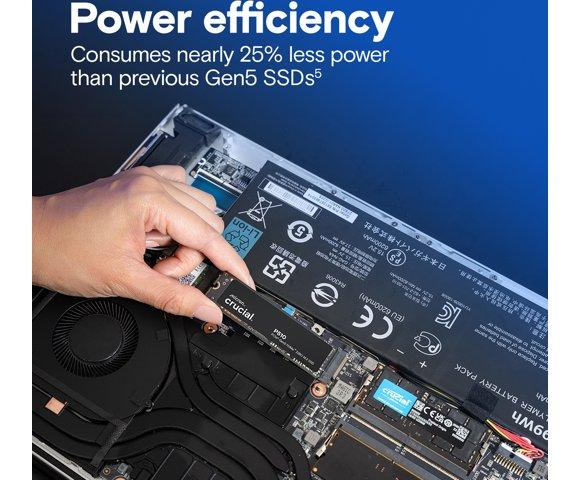 Crucial P510 1TB Non-Heatsink SSD - slika 3
