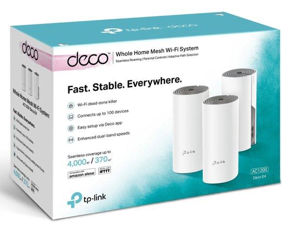 TP LINK DECO E4(3-PACK) - slika 2