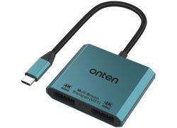 Onten UC915 Type-C / Dual DP adapter